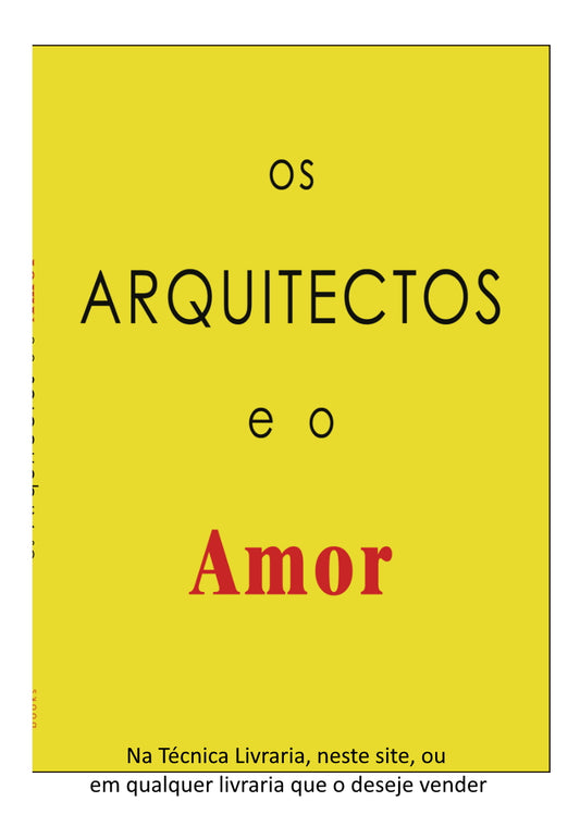 Architects and Love (Portuguese) - Book